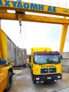 Ταχυδομή | Κατασκευή προκατ σπιτιών και προκατασκευασμένων κτιρίων στα Χανιά. Εργοστάσιο. Προκατ πολυκατοικίες και ξενοδοχεία με προκατασκευασμένα τοιχία από Οπλισμένο Σκυρόδεμα. Ταχύτητα, ποιότητα, αντισεισμική προστασία και ενεργειακή απόδοση σε κάθε προκατασκευασμένη κατοικία.